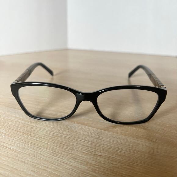 Fendi F1047 001 Eyeglasses Black Frames Full Rim 52-16-135 Italy main image 5